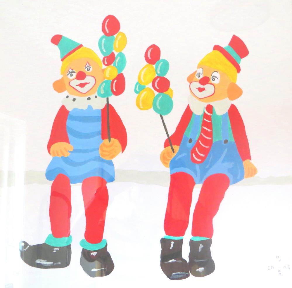 clowns (50 x 50)