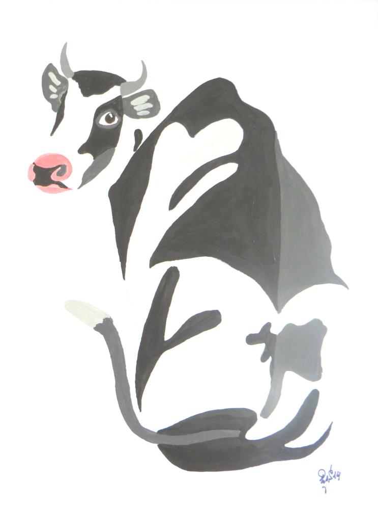 Cow (40 x 30)